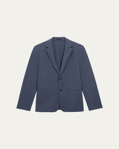 Theory Men's Clinton Precision Ponte Blazer In Finch