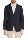 THEORY MEN'S CLINTON RELAXED FIT HOUNDSTOOH WOOL BLEND SPORTCOAT