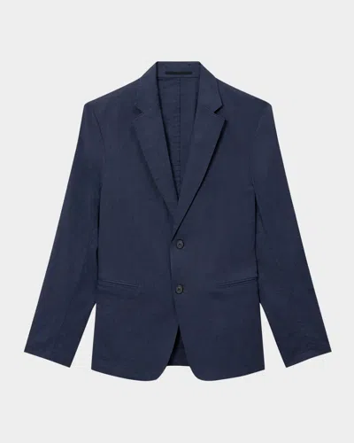 THEORY MEN'S CLINTON SLIM BLAZER IN RELAXED LINEN