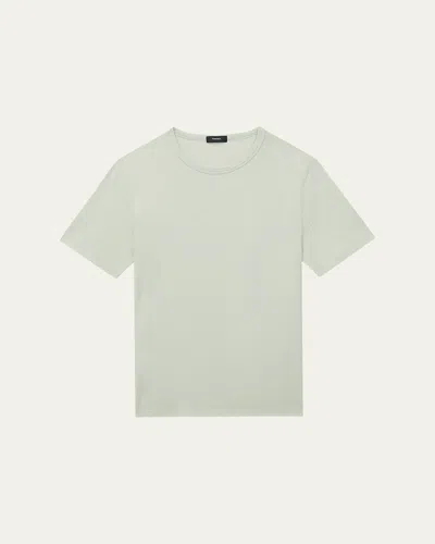 Theory Men's Cosmos Essential T-shirt In Ltgreenstn