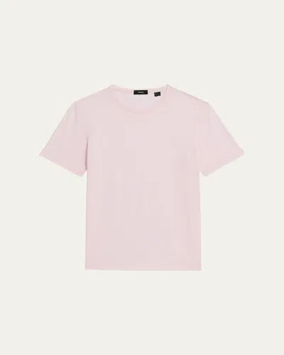 Theory Men's Cosmos Essential T-shirt In Pale Pnk