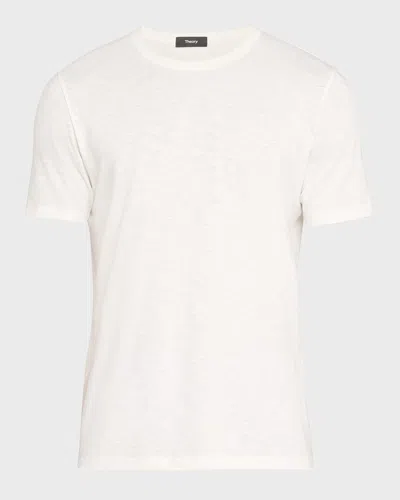 Theory Men's Cosmos Essential T-shirt In White