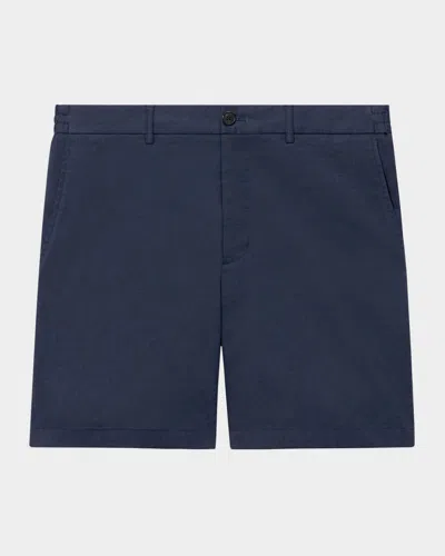 THEORY MEN'S CURTIS DRAWSTRING SHORTS IN RELAXED LINEN
