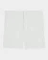 Theory Curtis Slim Fit Internal Drawstring Shorts In Fog
