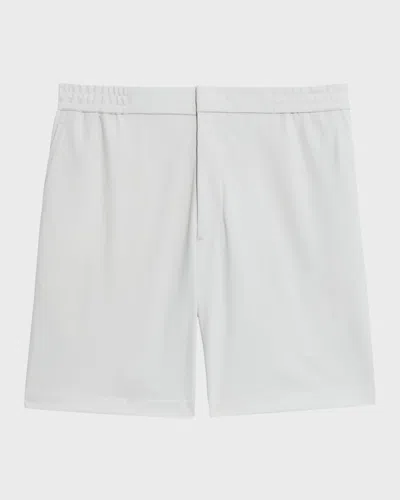 Theory Men's Curtis Shorts In Precision Ponte In Putty