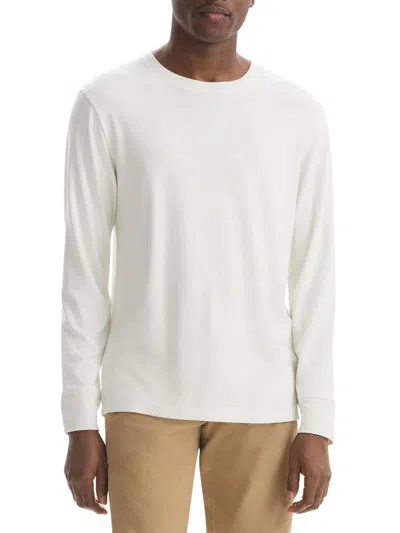 Theory Men's Essential Anemone Milano Long-sleeve T-shirt In White