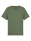 Theory Men's Essential Short-sleeve Cotton T-shirt In Green