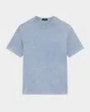 Theory Men's Faded Jersey Crewneck T-shirt