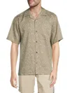 THEORY MEN'S FLORAL CAMP SHIRT