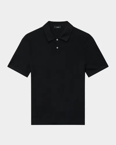 THEORY MEN'S GORIS POLO SHIRT IN LIGHT BILEN