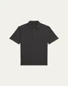 Theory Men's Goris Short-sleeve Polo Shirt In Pestle Melange