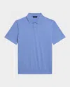 Theory Men's Goris Short-sleeve Polo Shirt In Seaside