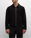 THEORY MEN'S HAZELTON LEATHER BLOUSON JACKET