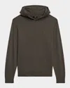 Theory Hilles Cashmere Hoodie In Hnt Grn Mg