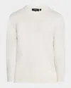Theory Hilles Cashmere Crewneck Sweater In Ntrulmelng