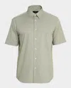 Theory Irving Shirt In Stretch Cotton