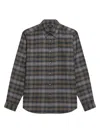 Theory Men's Irving Shadow Plaid Flannel Shirt
