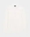 Theory Men's Irving Structured Pocket Sport Shirt In Pristine