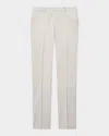 Theory Mayer Melange Solid Soft Tailoring Suit Pants In Fog