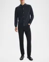 Theory Irving Linen Button Down Shirt In Nwpstlmel