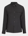 Theory Men's Motion Stretch Wool Overshirt