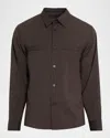 Theory Men's Motion Stretch Wool Overshirt