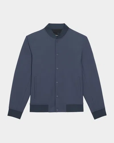 Theory Cassian Zip-up Jacket In Finch