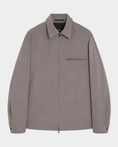 THEORY MEN'S OVERSHIRT TRVL. MOTIO