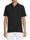 Theory Men's Pima Cotton Pique Polo In Black