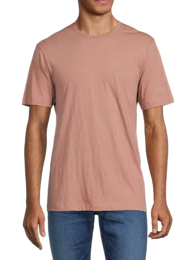 Theory Men's Pima Cotton Tee In Burlwood