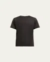 Theory Men's Precise Luxe Cotton Short-sleeve Tee In Black