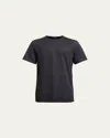 Theory Men's Precise Luxe Cotton Short-sleeve Tee In Eclipse
