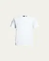 Theory Men's Precise Luxe Cotton Short-sleeve Tee In Neutral