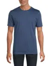 Theory Cosmo Solid Crewneck T-shirt In Blue
