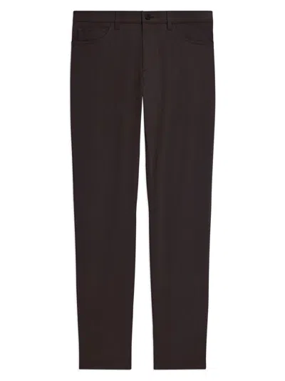 Theory Men's Raffi Pants In Neoteric Twill In Brown