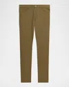 Theory Men's Raffi Pants In Neoteric Twill In Brown