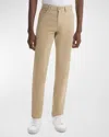Theory Slim Fit Stretch Corduroy Pants In Khaki
