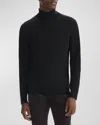 Theory Men's Vilass Merino Wool Blend Sweater In Black