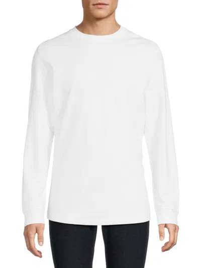 Theory Men's Ryder Crewneck Sweater In White