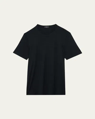 Theory Men's Ryder Short-sleeve T-shirt In Blue
