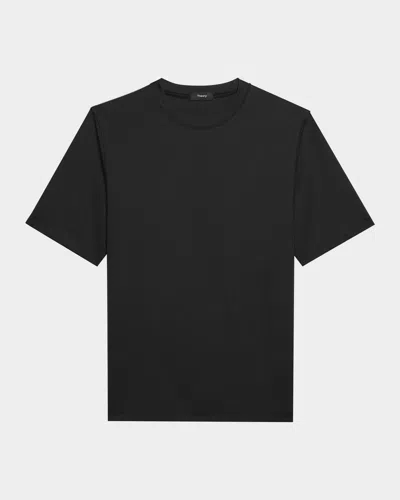 Theory Men's Ryder Solid Jersey T-shirt In Brown