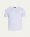 Theory Essential Tee In Cosmos Slub Cotton In Olympic