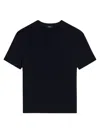 Theory Men's Precise Luxe Cotton Short-sleeve Tee In Baltic