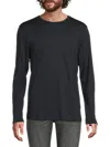 Theory Essential Long Sleeve Tee In Eclipse