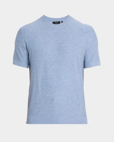 Theory Men's Soris Short-sleeve Knit T-shirt In Gold