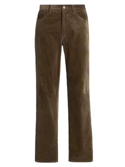 Theory Standard 5-pocket Pant In Brushed Corduroy In Brown