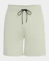 Theory Regular Fit Sweat Shorts In Ltgreenstn
