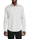 Theory Men's Sylvain Solid Shirt In Light Blue