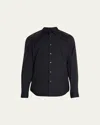 Theory Men's Sylvain Tailored-fit Sport Shirt In Black