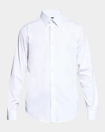 Theory Men's Sylvain Tailored-fit Sport Shirt In White